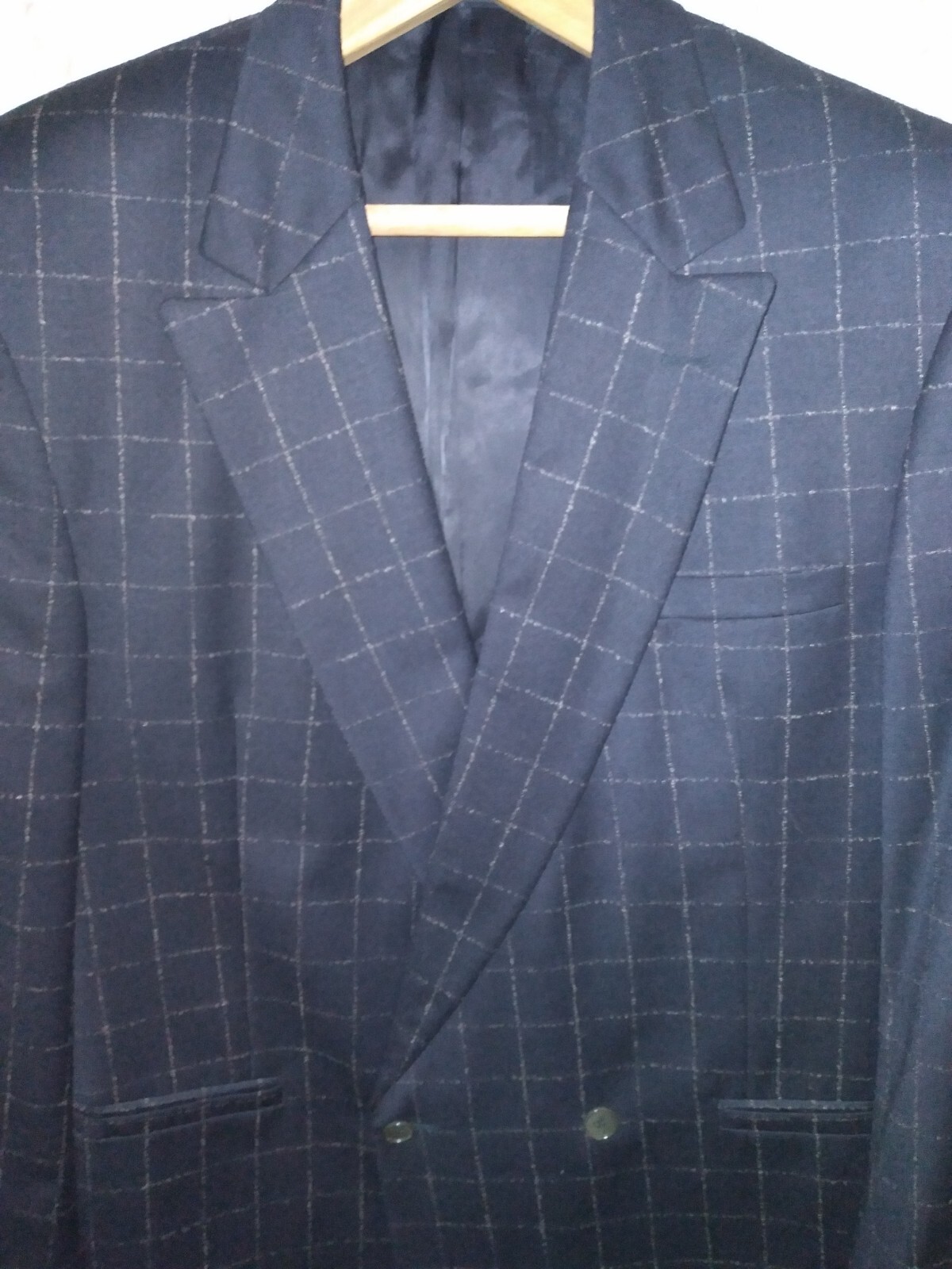 Vtg 90s V2 VERSACE window Pane Plaid 
