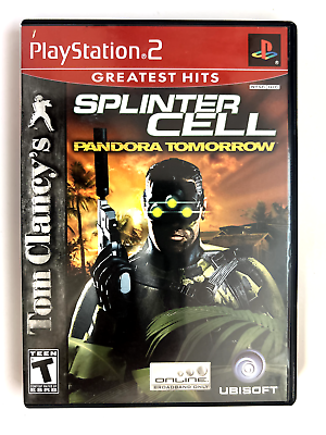 Ps2 - Tom Clancy's Splinter Cell Sony PlayStation 2 Complete #111 –  vandalsgaming