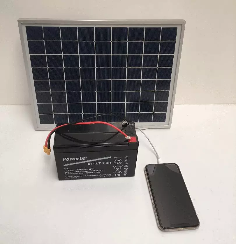 Solar Panel Charger for WAVERUNNER Bait Boat Battery USB for Phone