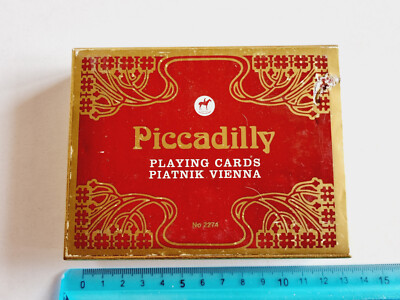 Piccadilly BRIDGE-SET ピカデリーPIATNIKカードゲーム Playing Cards Piccadilly Piatnik Bridge-Set Poker Original