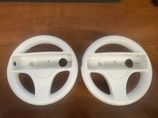 2 Pack Mario Kart Racing Steering Wheel for Nintendo Wii Remote Game Controller