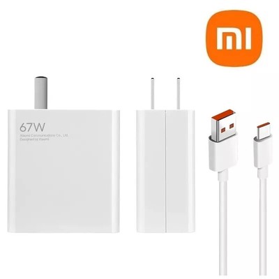 Xiaomi Mi 67W Fast Charger US EU UK AC Adapter USB-C for Redmi 14/13/12/11/10/9A