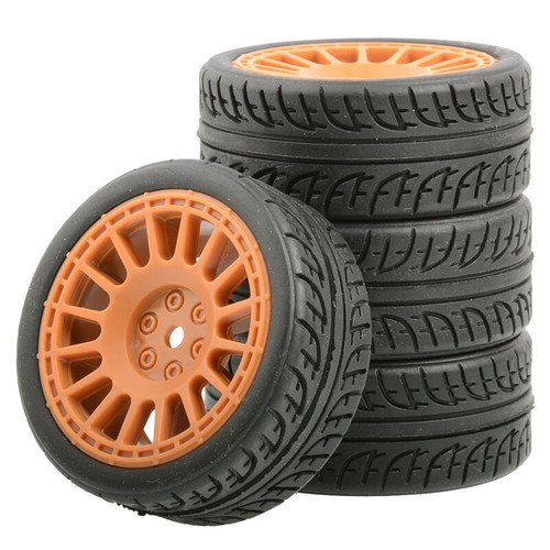 Jantes Alu 1/10 Pour Voiture RC Drift - Compatible Tamiya TT02, MST, Kyosho - Lot De 4 - Neuf