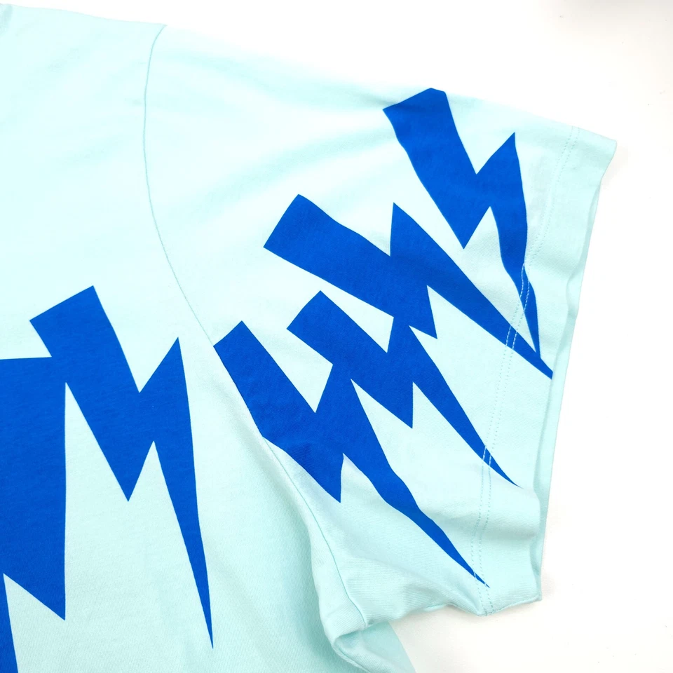 Camiseta para hombre Neil Barrett Jumbled Bolts calce ajustado hombro caído talla 3XL Foto 4 de 4