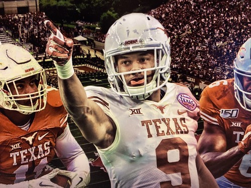 Caden Sterns, Collin Johnson, Devin Duvernay+ 2 more Longhorns 16x20 Photo BAS - Picture 2 of 9