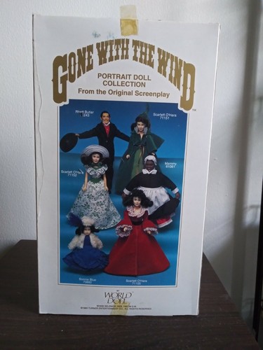 GONE WITH THE WIND World Doll Scarlett O'hara in Red Dress with White Ruffles - Picture 3 of 6