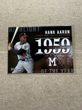 2015 Topps - Highlight of the Year Hank Aaron #H-45