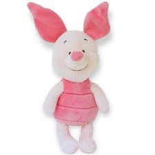Original Disney Piglet Plush Toy, Soft Stuffed Animal Doll for Kids