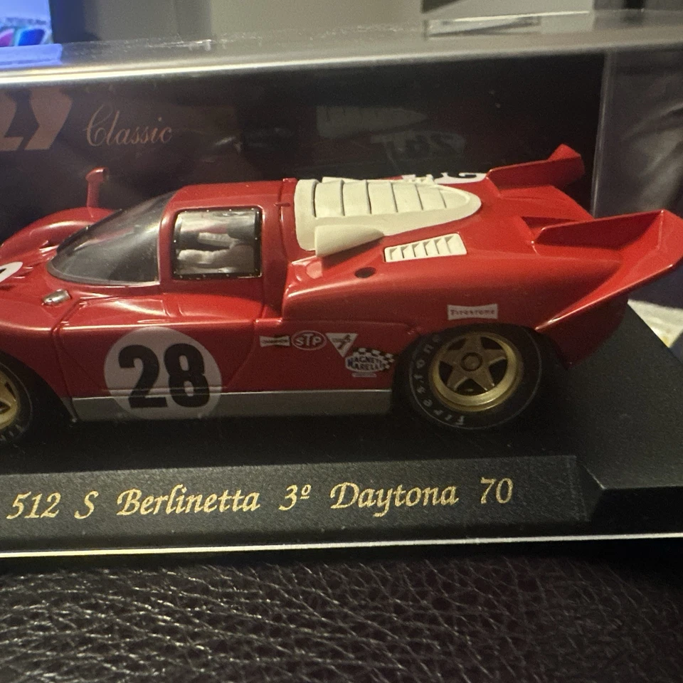 FLY FERRARI 512 S BERLINETTA 3° DAYTONA 24 HORAS 1970 C21 SLOTCAR 1:32 M/B - Imagen 2 de 4