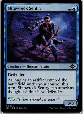 Shipwreck Sentry C The Lost Caverns of Ixalan 75 NM
