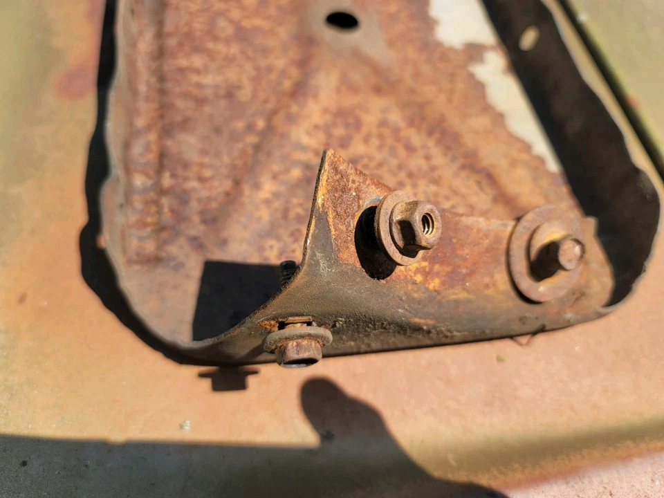 1972-1977 Dodge Ramcharger D100 W150 D250 D350 BATTERY TRAY TREY HOLDER BASKET - Image 4 of 4