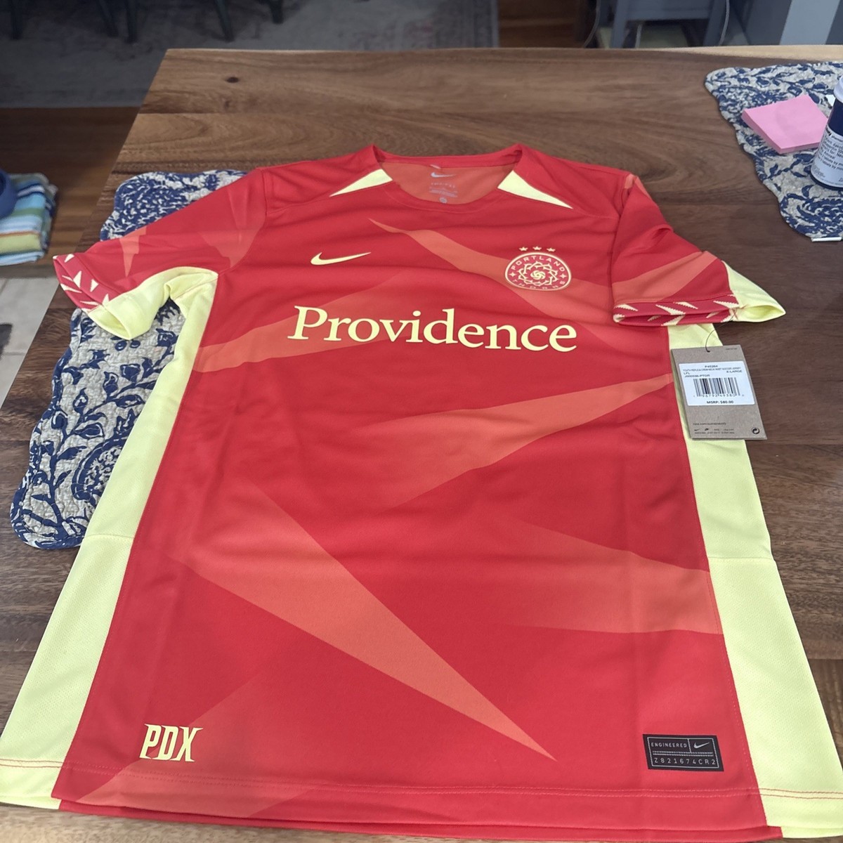 YOUTH 2024 Portland Thorns FC Jersey NWSL Soccer Nike Dri-FIT