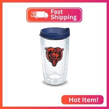 Tervis Made in USA Double Walled NFL Chicago Bears Insulated Tumbler Cup Keeps D