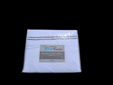 New Bella Russo Brushed Microfiber Sheet Set Queen Size White
