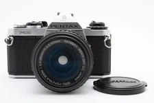 [Near Mint] PENTAX ME 35mm SLR Film Camera SMC zoom 3.5-4.5 28mm-50mm Lens JAPAN