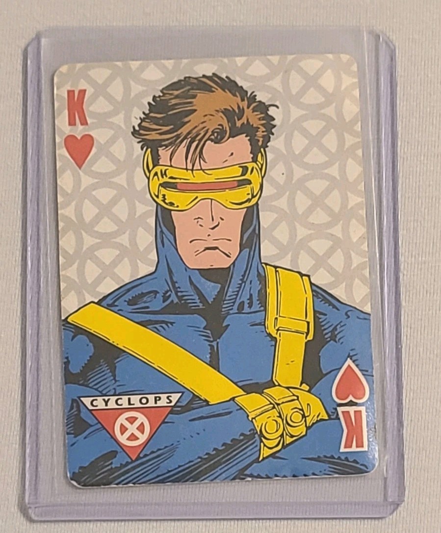 1993 Marvel X-Men Playing Card Cyclops King Hearts | eBay