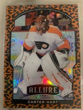 2020-21 Upper Deck Allure Leopard Carter Hart #12 Philadelphia Flyers Ice Hockey