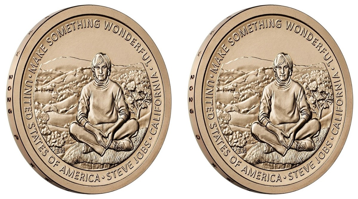 2026 P&D California American Innovation $1 Coin Set Steve Jobs