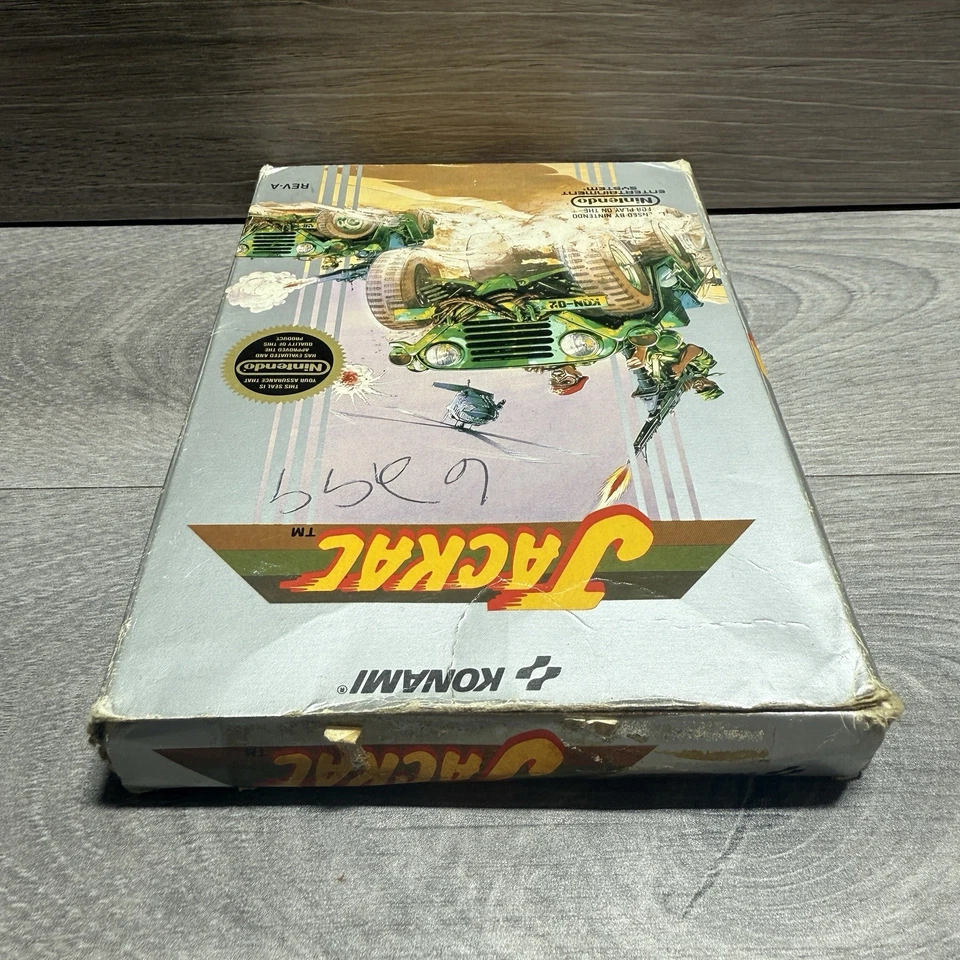Jackal NES CIB (Nintendo Entertainment System, 1987) w/ Box Tested Working - Image 3 of 4
