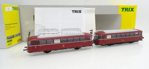 Trix H0 22798 Schienenbus mit Steuerwagen der DB Sound Digital in OVP JL7935 | Zustand: Gebraucht
