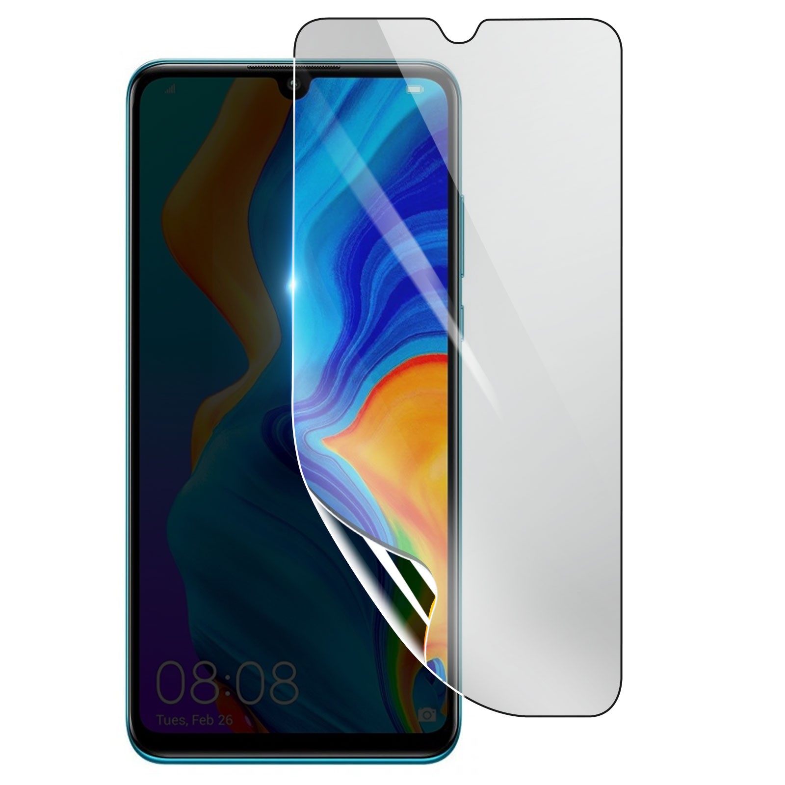 Protection ecran Huawei P30 hydrogel 3mk anti rayure pour le quotidien
