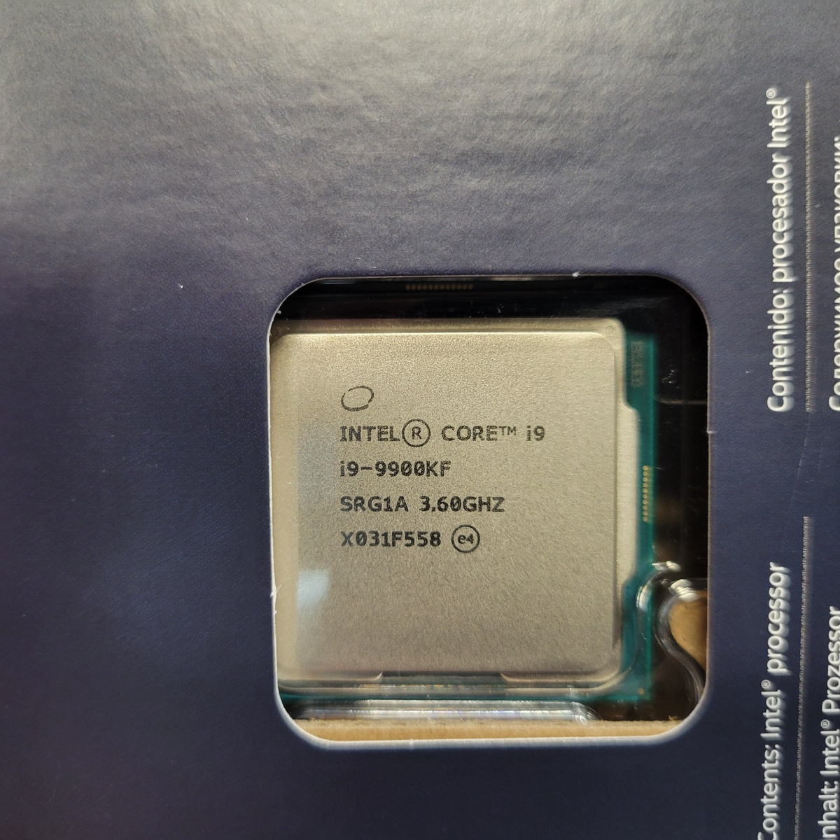 【動作品】Intel Core i9-9900KF 動作品】Intel Core i9-9900KF 動作未確認CPU Intel Core i9