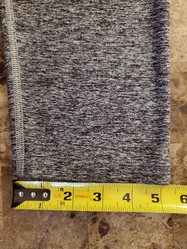 Victoria's Secret Pink Ultimate Yoga Capri Crop Pants Size M Heather Gray - Picture 8 of 12