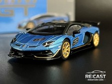 MINI GT Lamborghini Aventador SVJ63 Blue