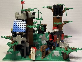LEGO System Castle Dark Forest Fortress 6079 In 1996 Used Retired As Is