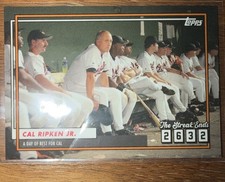 2020 cal ripken jr A DAY OF REST FOR CAL  #36 SP - Oriole legend