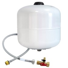 12 Litre Potable Expansion Vessel + 1m Hose + Service Valve