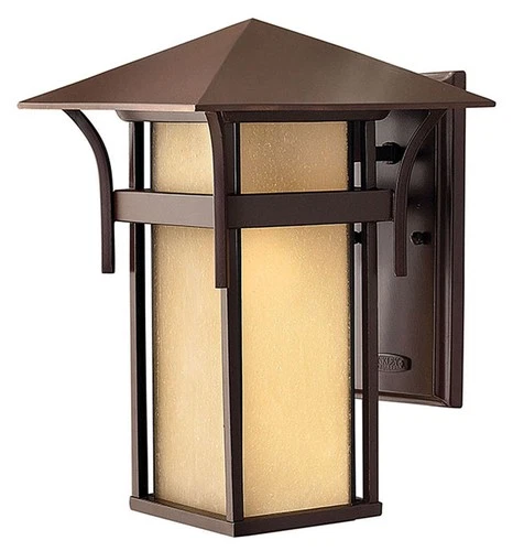 Hinkley Lighting H2574 13.5"H 1 Light Lantern Outdoor Wall Sconce - Bronze - Picture 1 of 4