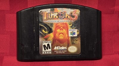 Turok 3 Shadow of Oblivion Nintendo 64 N64 Cartridge Only Authentic - Tested
