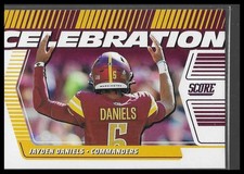 2025 Score #C-JDA Jayden Daniels Celebration Washington Commanders