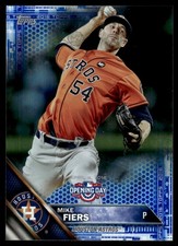 Mike Fiers 2016 Topps Opening Day #OD-137 Astros MLB READ FREE SHIP AutographDen