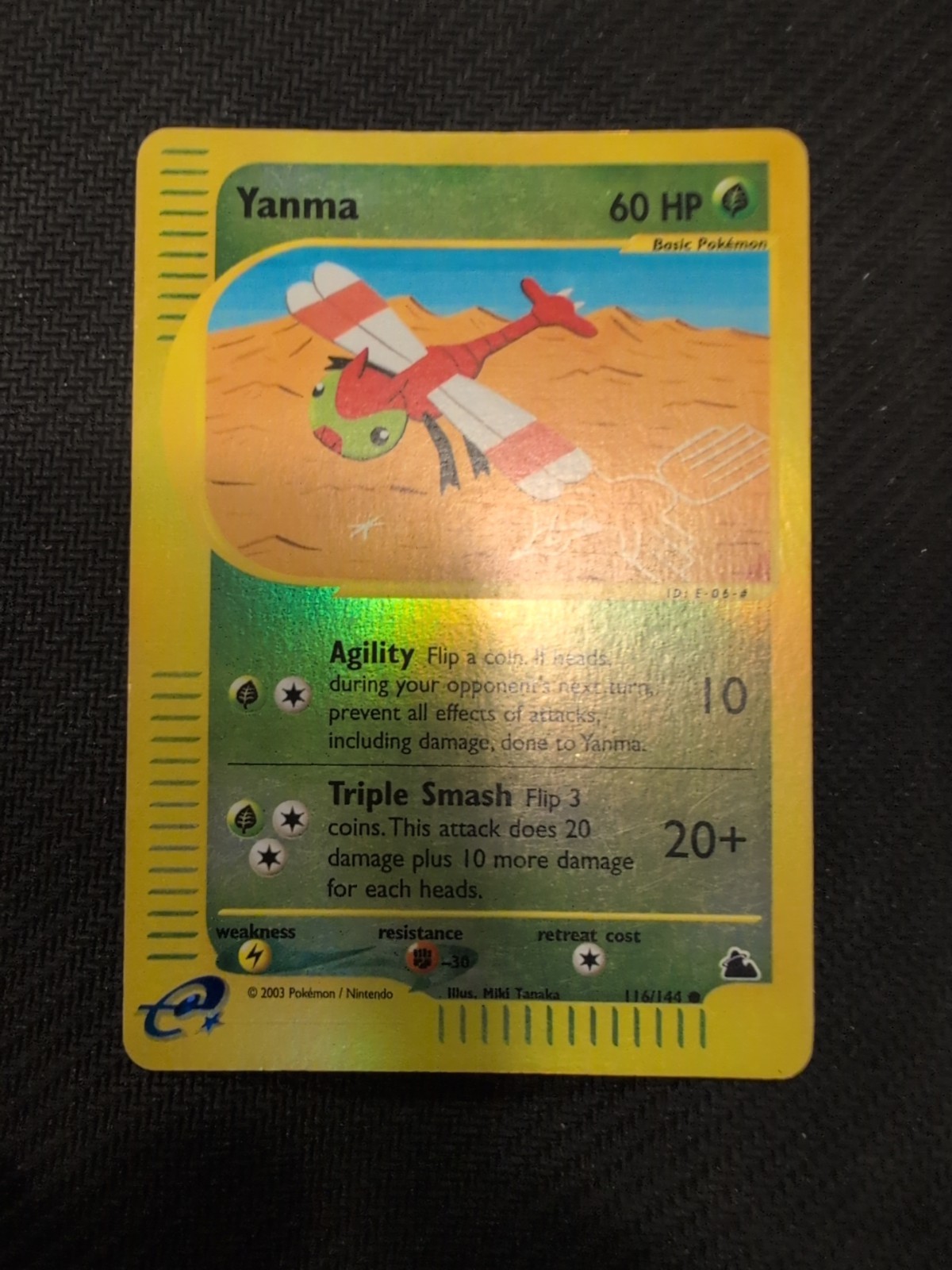 Yanma 116/144 Skyridge Reverse Holo