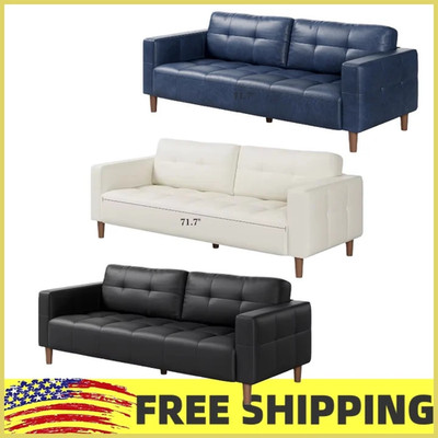 3-Seater Sofa Couch 83in Wide W/2 Removable Back Cushion &Deep Seats,Modern Sofa