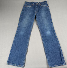 VTG Levi's Bootcut Jeans Mens 34x32 Blue Denim Medium Wash High Rise Red Tab USA