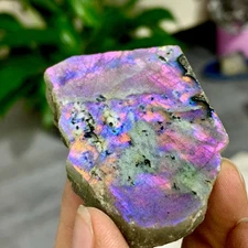 50G Natural Beautiful colored light Labradorite free-form inornament ornament