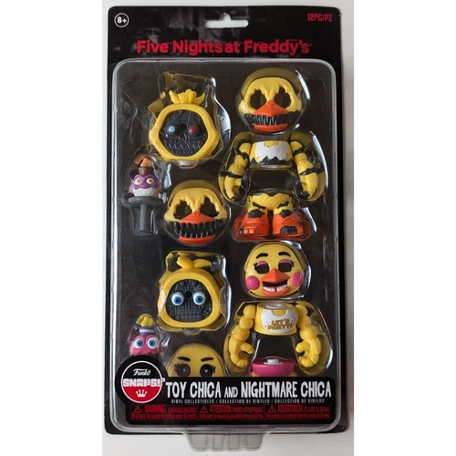 Funko Snaps Five Nights at Freddy's 2 pc SET Toy Chica and Nightmare Chica New
