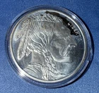 1 oz .999 Fine Silver Buffalo Round. Uncirculated