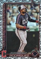 JOHNATHAN RODRIGUEZ TOPPS UPDATE FANATICS LOGO FOIL GUARDIANS #US-142 2025 25
