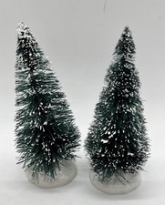 Dolls House small Christmas trees pair in 1/12th or 1/16th Scale