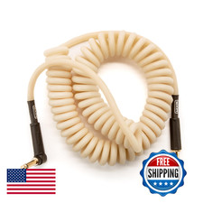 Jim Dunlop MXR 15ft Coil Cable Glo Right/Straight OFC Pro-Quality Sound