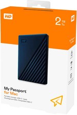 WD My Passport for Mac 2TB External Hard Drive Portable Storage