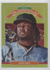 2020 Panini Donruss Optic Diamond Kings Retail Lime Green Prizm Josh Bell 0o6v