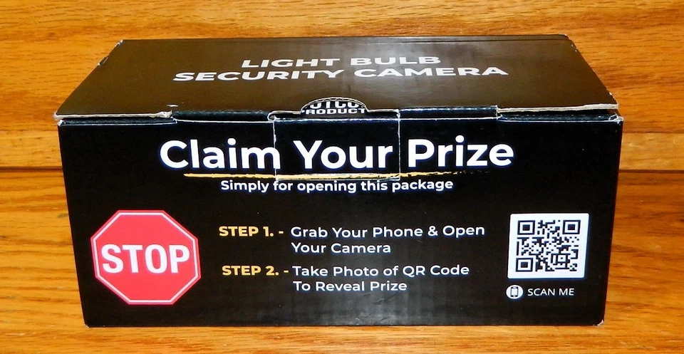 Dot Com Light Bulb Socket Security Camera WiFi App Controlled Open Box - Image 4 of 4