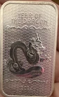 1 oz Silver Bar - 2024 APMEX Year of the Dragon (Series 2)