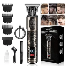 Sejoy Professional Hair Clipper Kit Men Cordless Rechargeable Trimmer Machine
