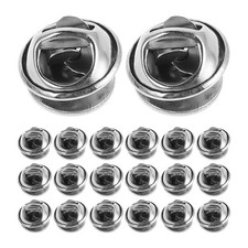 20 PCS Locking for Lapel Pin Backs Badge Holder Pins Brooch Crafts